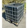 NEGOMIX Cuve Citerne Noire Palette Plastique 1000 Litres Récupération Eau Pluie -Promos Récupération Magasin 10098779 1