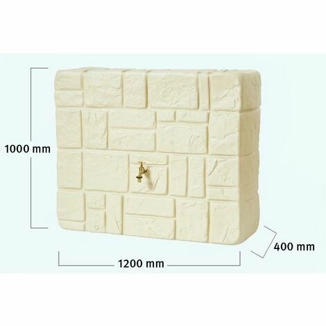 Graf Réservoir BRIK Murale - Sable - 300L 7 Graf Réservoir BRIK Murale - Sable - 300L – Image 5