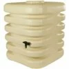 Récupérateur D'eau De Pluie Cubique 1000 L + Kit Raccord Chéneau - Beige - BelliJardin - Beige -Promos Récupération Magasin 12228130 1