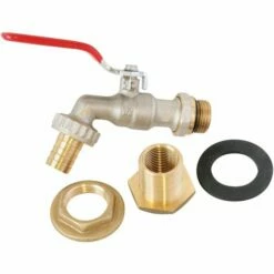 SOMATHERM Kit Raccordement Récupérateur Eau De Pluie 1/2" (15/21) - 3/4" (20/27)