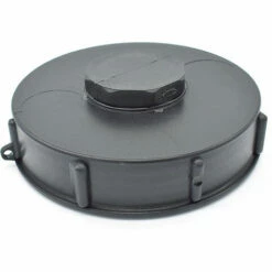 CPP Couvercle 15cm Pour Cuve 1000L Avec Ouverture Centrale , Couleur Noire