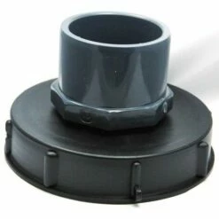 CPP Couvercle 15cm Pour Cuve 1000L Avec Entrée PVC 75/90