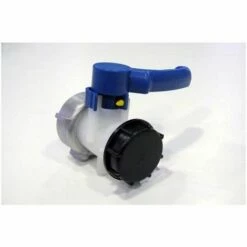 MULTITANKS Vanne Papillon 2 Pouces Avec écrou De 70mm Pour Cuve Ibc 1000 Litres - S60x6