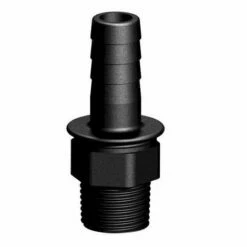 CPP Raccord Male 1/2" - Cannelé Droit Ø13mm