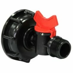 MULTITANKS Raccord Avec Mini Vanne Filetée 3/4 Pouce Male - 3/4'' BSP