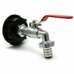 MULTITANKS Raccord Robinet En Laiton Chromé Sortie 1'' 90 Degrés - 1'' BSP