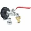 MULTITANKS Raccord Robinet En Laiton Chromé Sortie Raccord Rapide - 3/4'' BSP -Promos Récupération Magasin 1634456 1