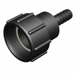 CPP Raccord Femelle S60x6 - Male Cannelé Droit 19mm - 19mm