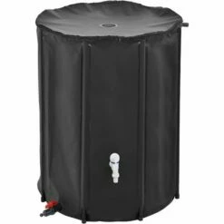 Récupérateur D'eau Réservoir D'eau Inoxydable Et Résistant Aux UV 500 L 80 X 98 Cm [casa.pro]