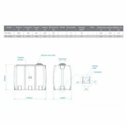ROTOTEC Réservoir Pe Type Rv 500l Bleu - Bleu 11 ROTOTEC Réservoir Pe Type Rv 500l Bleu - Bleu -Promos Récupération Magasin 18122056 5