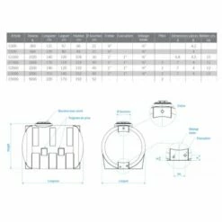 ROTOTEC Réservoir Pe Type Cho 500l Bleu - Bleu 11 ROTOTEC Réservoir Pe Type Cho 500l Bleu - Bleu -Promos Récupération Magasin 18122091 5