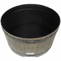 Nature Support De Baril D'eau De Pluie 30,5x58 Cm Marron - Brun -Promos Récupération Magasin 18247704 3