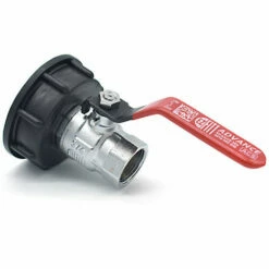 MULTITANKS Raccord S60x6 Avec Robinet En Laiton à Boisseau Sphérique Sortie Femelle 3/4''