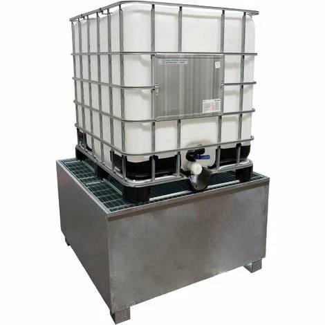 UNIVERSEL Bac De Retention 1000l Acier Galva P/ 1 Cubitainer 1000l 1 UNIVERSEL Bac De Retention 1000l Acier Galva P/ 1 Cubitainer 1000l