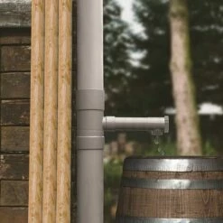 GT MARKET Récupérateur D'eau De Pluie Pour Gouttière 80 Mm -Promos Récupération Magasin 26365937 2