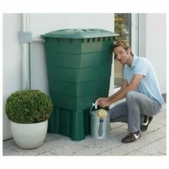 SUINGA Réservoir D'eau De Pluie Rectangulaire 500 Litres + Base -Promos Récupération Magasin 27213163 2