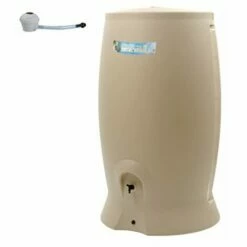 EDA Recup'O 1000L Rotomoulé Récupérateur D'eau, Beige