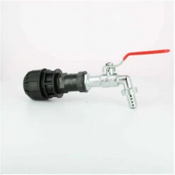 MULTICUVES Robinet Laiton Chromé 15 Mm - Kit Couplage Cuve