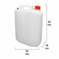 WOLFPACK Bidon Garrafa Plastico Alimentario 20 Litri -Promos Récupération Magasin 31641746 3