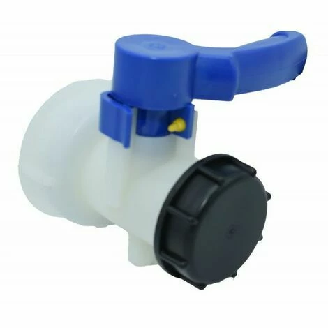 PERLE RARE Vanne Pour Cuve IBC 1000 Litres 2" / 62 Mm Vanne Papillon Intégrée En Plastique DN40 (62 Mm) 3 PERLE RARE Vanne Pour Cuve IBC 1000 Litres 2" / 62 Mm Vanne Papillon Intégrée En Plastique DN40 (62 Mm)