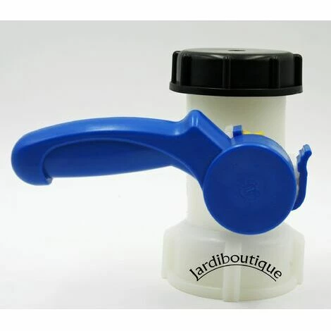 PERLE RARE Vanne Pour Cuve IBC 1000 Litres 2" / 62 Mm Vanne Papillon Intégrée En Plastique DN40 (62 Mm) 5 PERLE RARE Vanne Pour Cuve IBC 1000 Litres 2" / 62 Mm Vanne Papillon Intégrée En Plastique DN40 (62 Mm) – Image 3