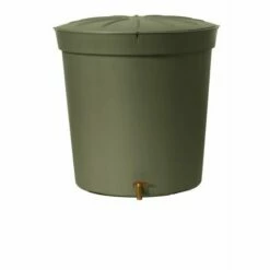 GARANTIA Récupérateur D'eau Aérien GARANTIA Cylindrique Taupe , 300 L
