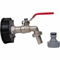 TRIOMPHE 1000L Robinet Recuperateur Eau De Pluie, Adaptateur De Réservoir D'eau 1/2" Double Robinet Recuperateur Eau De Pluie,Robinet En Laiton Fabriqué Filetage Gros 60 Mm (1pc) 9 TRIOMPHE 1000L Robinet Recuperateur Eau De Pluie, Adaptateur De Réservoir D'eau 1/2" Double Robinet Recuperateur Eau De Pluie,Robinet En Laiton Fabriqué Filetage Gros 60 Mm (1pc) -Promos Récupération Magasin 37433873 3