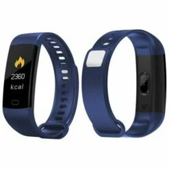 Montre Connectée Smartek HRB-10ADB Smartband Montre Intelligente Bracelet D'activité Pour Moniteur De Santé IP67 Bleu Foncé - Bleu Foncé