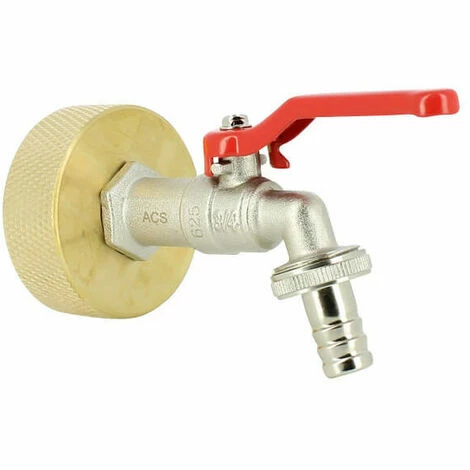 MULTICUVES Raccord Cuve Eau S60X6 Laiton - Robinet ECO Laiton 15 Mm 4 MULTICUVES Raccord Cuve Eau S60X6 Laiton - Robinet ECO Laiton 15 Mm – Image 2