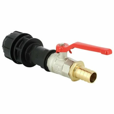 MULTICUVES Vanne 1/4 De Tour Laiton - Cannelé 19 Mm - Kit Couplage Cuve 4 MULTICUVES Vanne 1/4 De Tour Laiton - Cannelé 19 Mm - Kit Couplage Cuve – Image 2