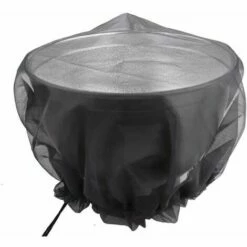 Housse De Protection En Maille Pour Tonneaux De Pluie Avec Cordon De Serrage, Filet De Protection Contre Les Moustiques Pour L'extérieur De Jardin, Seaux De Pluie, Tonneaux De Feuilles 95CM Fontainebleau Noir -Promos Récupération Magasin 47743027 4