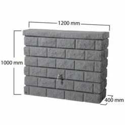 GRAF® Graf Cuve Décorative MUR ROCKY - 400L - Gris Granite 9 GRAF® Graf Cuve Décorative MUR ROCKY - 400L - Gris Granite -Promos Récupération Magasin 49708 4