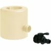FIRST PLAST Récupérateur D'eau De Pluie PVC Pour Tubes Ø 63-80-100 Et Oval 92x57mm - Sable