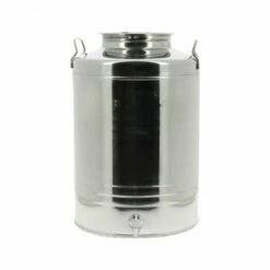 APICULTURE.NET - MATÉRIEL APICOLE FRANÇAIS Fût Inox 50L Pour Huile D'olive