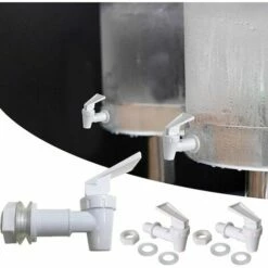 Robinet De Refroidisseur D'eau, Robinet De Remplacement Des Distributeurs De Boissons, Robinet D'eau En Plastique,Irisfr,4Pcs -Promos Récupération Magasin 50942695 5