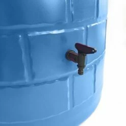 PLAST'UP ROTOMOULAGE PUIT RECUPERATEUR EAU DE PLUIE 340L-Bleu-83.5cm - Bleu -Promos Récupération Magasin 52050193 3