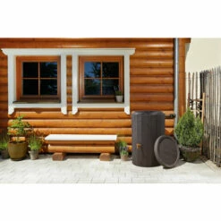 Kit Réservoir Récupérateur Madera 220l - Brun - 995216 - Graf - Brun -Promos Récupération Magasin 53303659 3