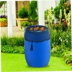 Couverture De Barils De Pluie De Filets Couverture De La Collection D'eau De Maille Couverture, Protecteur D'outil De Récolte De Pluie Réservoir Pour Jardin Extérieur 2pcs，Starlight -Promos Récupération Magasin 54077812 3