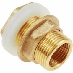 LITZEE 2 Pièces Dn20 3/4 Laiton Réservoir D'eau Tuyau D'eau Raccord Adaptateur Robinet Douille De Seau à Pluie Douille De Réservoir En Laiton Pour Robinet Seau De Pluie Réservoir D'eau -Promos Récupération Magasin 54682572 4