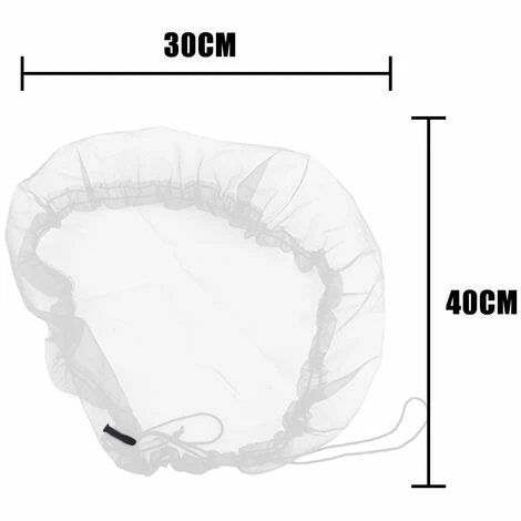 LITZEE Lot De 6 Filets De Récupération D'eau De Pluie - Protection Réglable - Résistant Aux Intempéries - 30*40cm 4 LITZEE Lot De 6 Filets De Récupération D'eau De Pluie - Protection Réglable - Résistant Aux Intempéries - 30*40cm – Image 2