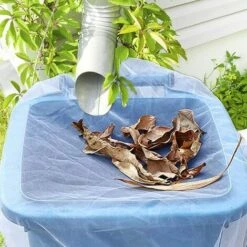 LITZEE Lot De 6 Filets De Récupération D'eau De Pluie - Protection Réglable - Résistant Aux Intempéries - 60*80cm -Promos Récupération Magasin 54682585 4