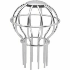 Filtres Pour Gouttière, Fuite GouttièRe Garde Filtre, La Protection Des Ballons En Fil De Fer Pour Tuyau De Gouttière Arrête Le Blocage Des Feuilles De Boue De Mousse,1 Pcs,Fontainebleau