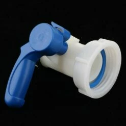 MONLY Vanne Papillon En PP Avec Adaptateur D'écrou De 62 Mm Pour Une Installation Facile Pour Les Réservoirs IBC De 1000 Litres (2 Pièces) -Promos Récupération Magasin 56075037 4