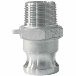 MULTITANKS Raccord Camlock Male - Embout Fileté Male En Aluminium - Type F - Ø A: 1/2''____ Ø B: 1/2''