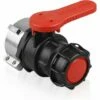 FLYME Adaptateur Réservoir IBC, Vanne Cuve Vanne Pour Cuve IBC, Adaptateur IBC Pour Réservoir, Robinet Cuve IBC DN50 (75 Mm)
