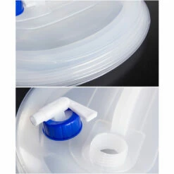TANCYCO Récipient D'eau Pliable Portable De Grande Capacité Avec Robinet De Camping, Carafe De Stockage D'eau Pliable, Seau De Bouteille De Voyage, Bouteille D'eau Réutilisable Ultralégère Pour L'extérieur (8L) -Promos Récupération Magasin 58382923 5