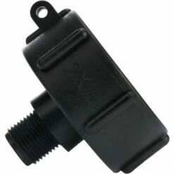 AOUGO Adaptateur De Réservoir IBC Connecteur De Robinet De Tuyau En Plastique S60X6 Bouchon Fileté Grossier à 1/2 "adaptateur De Robinet D'eau Pour Tonne De Valve IBC