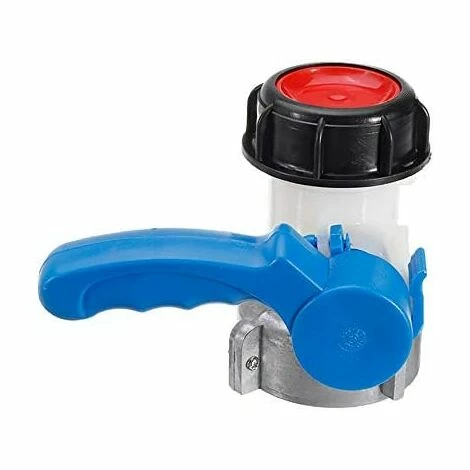 AOUGO Vanne Papillon De Rechange Pour Cuve IBC Jusqu'à 1000 L Ou Citerne, Avec Adaptateur Pour Bride DN40 (62 Mm, Aluminium) 3 AOUGO Vanne Papillon De Rechange Pour Cuve IBC Jusqu'à 1000 L Ou Citerne, Avec Adaptateur Pour Bride DN40 (62 Mm, Aluminium) – Image 2