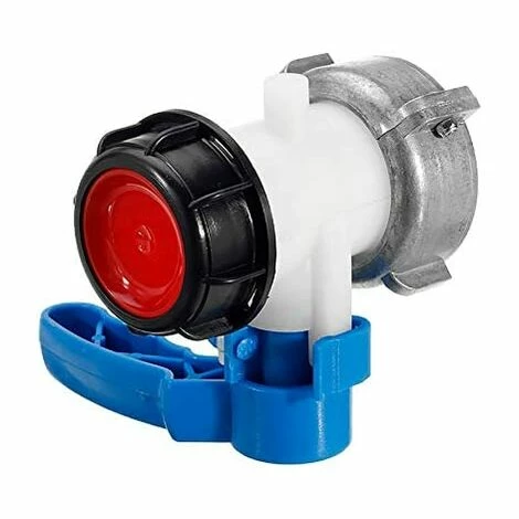 AOUGO Vanne Papillon De Rechange Pour Cuve IBC Jusqu'à 1000 L Ou Citerne, Avec Adaptateur Pour Bride DN40 (62 Mm, Aluminium) 4 AOUGO Vanne Papillon De Rechange Pour Cuve IBC Jusqu'à 1000 L Ou Citerne, Avec Adaptateur Pour Bride DN40 (62 Mm, Aluminium) – Image 3