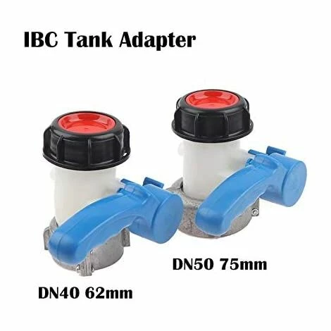 AOUGO Vanne Papillon De Rechange Pour Cuve IBC Jusqu'à 1000 L Ou Citerne, Avec Adaptateur Pour Bride DN40 (62 Mm, Aluminium) 6 AOUGO Vanne Papillon De Rechange Pour Cuve IBC Jusqu'à 1000 L Ou Citerne, Avec Adaptateur Pour Bride DN40 (62 Mm, Aluminium) – Image 5